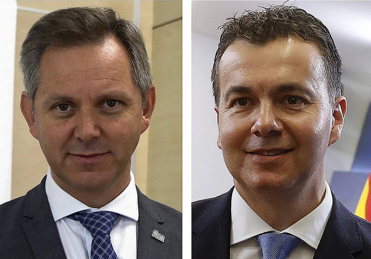 José Manuel Miñones y Héctor Gómez Hernández, los nuevos ministros de sanidad e industria