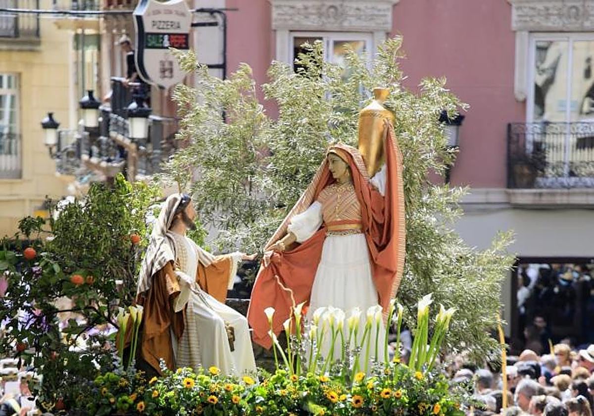 Virgen de la Paz en una imagen de archivo