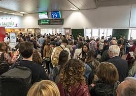 Interior de la estación Madrid-Chamartín-Clara Campoamor.