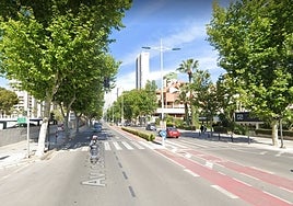 Imagen del punto en el que se produjo el atropello.