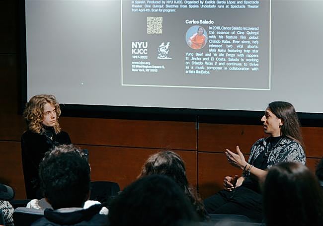 El cineasta Carlos Salado participa en el 'Sketches of Spain's Underbelly'.