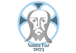 Diseño de la chapa de la Santa Faz 2023, elaborado por Guillermo Guadalcazar.