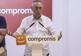 El candidato de Compromís a la presidencia de la Generalitat, Joan Baldoví.