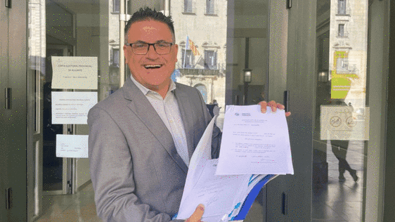 Las candidaturas de PPCV, PSPV y Compromís por la provincia de Alicante