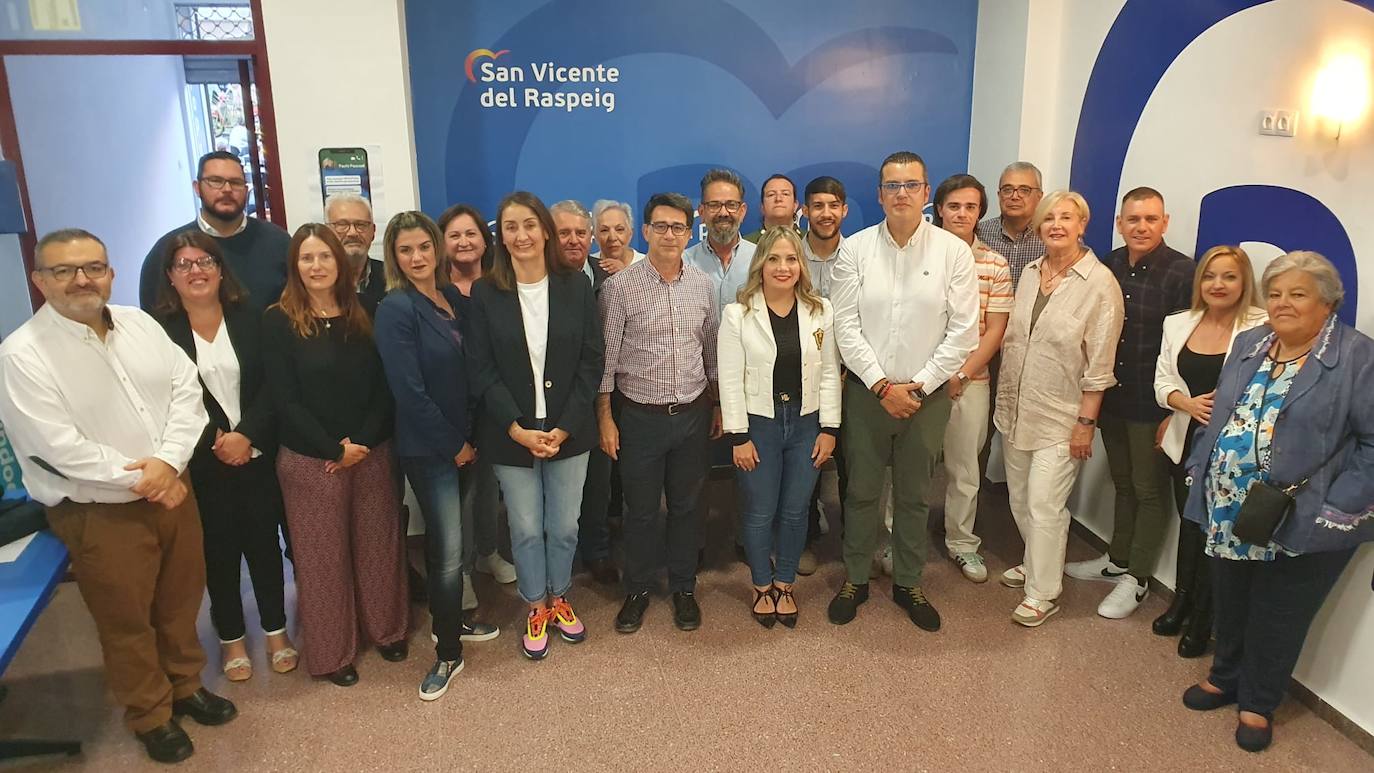 Candidatura del Partido Popular en San Vicente.