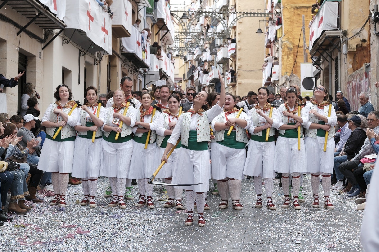 La alferecía de los Alcodianos pone el broche de oro a la Entrada Cristiana