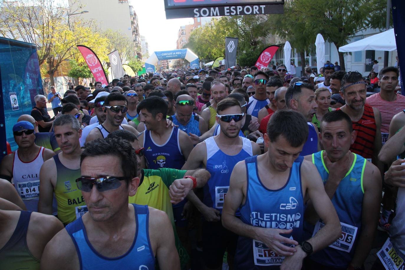 Más de 2.000 personas corren en la Volta a Peu de Dénia