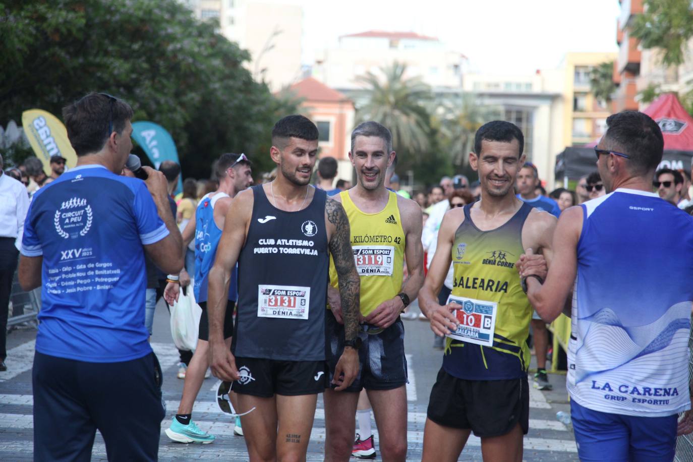 Más de 2.000 personas corren en la Volta a Peu de Dénia