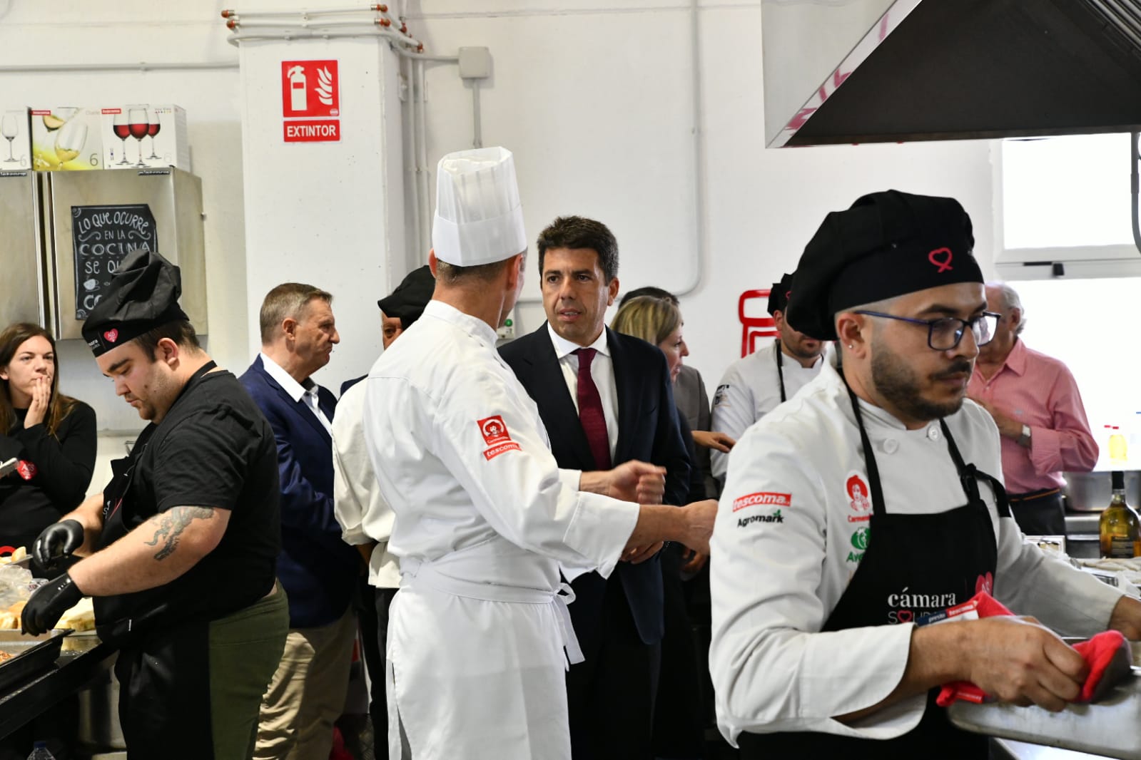 Inauguración de las nuevas cocinas de la ONG Alicante Gastronómica