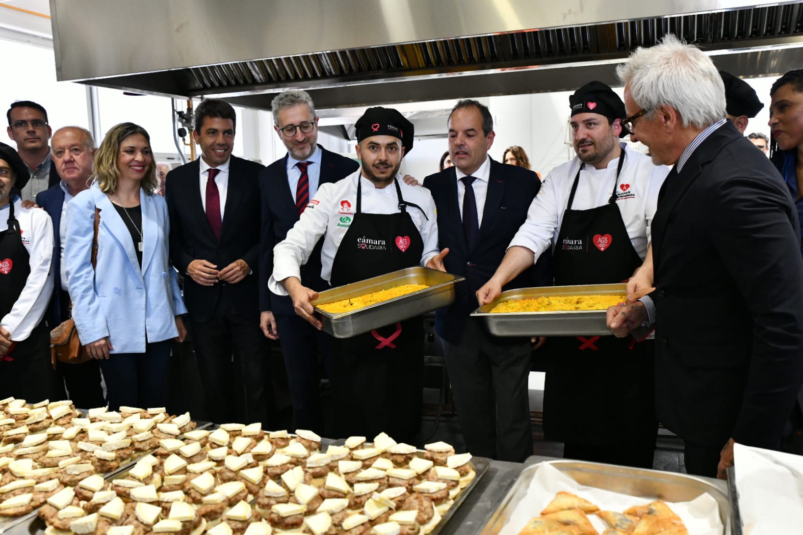 Inauguración de las nuevas cocinas de la ONG Alicante Gastronómica