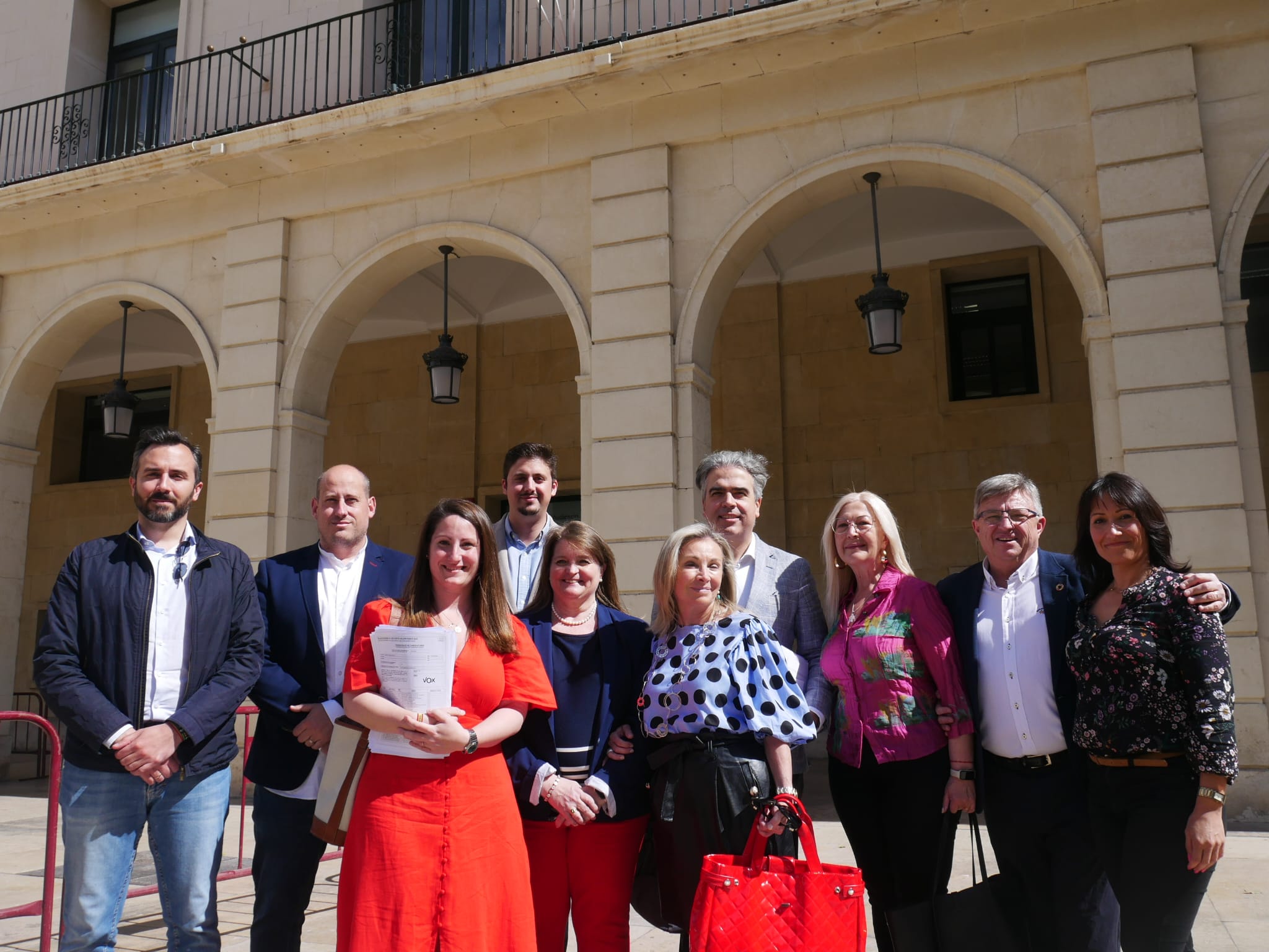 Presentación de la lista autonómica de la formación conservadora