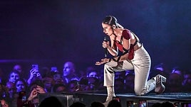 Blanca Paloma durante la celebración del Benidorm Fest