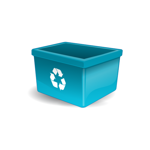 Suciedad alrededor de los contenedores