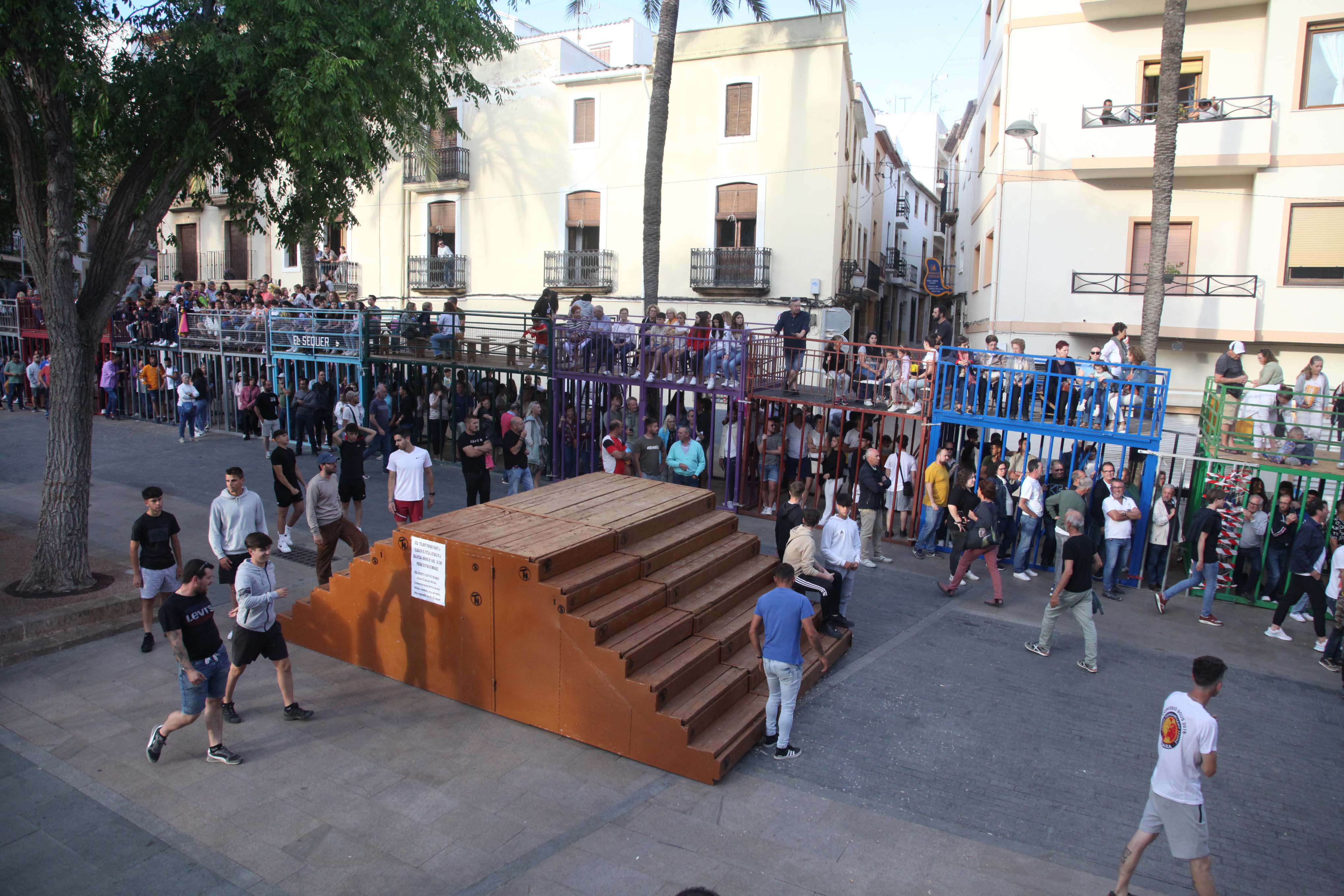 Xàbia celebra sus bous al carrer