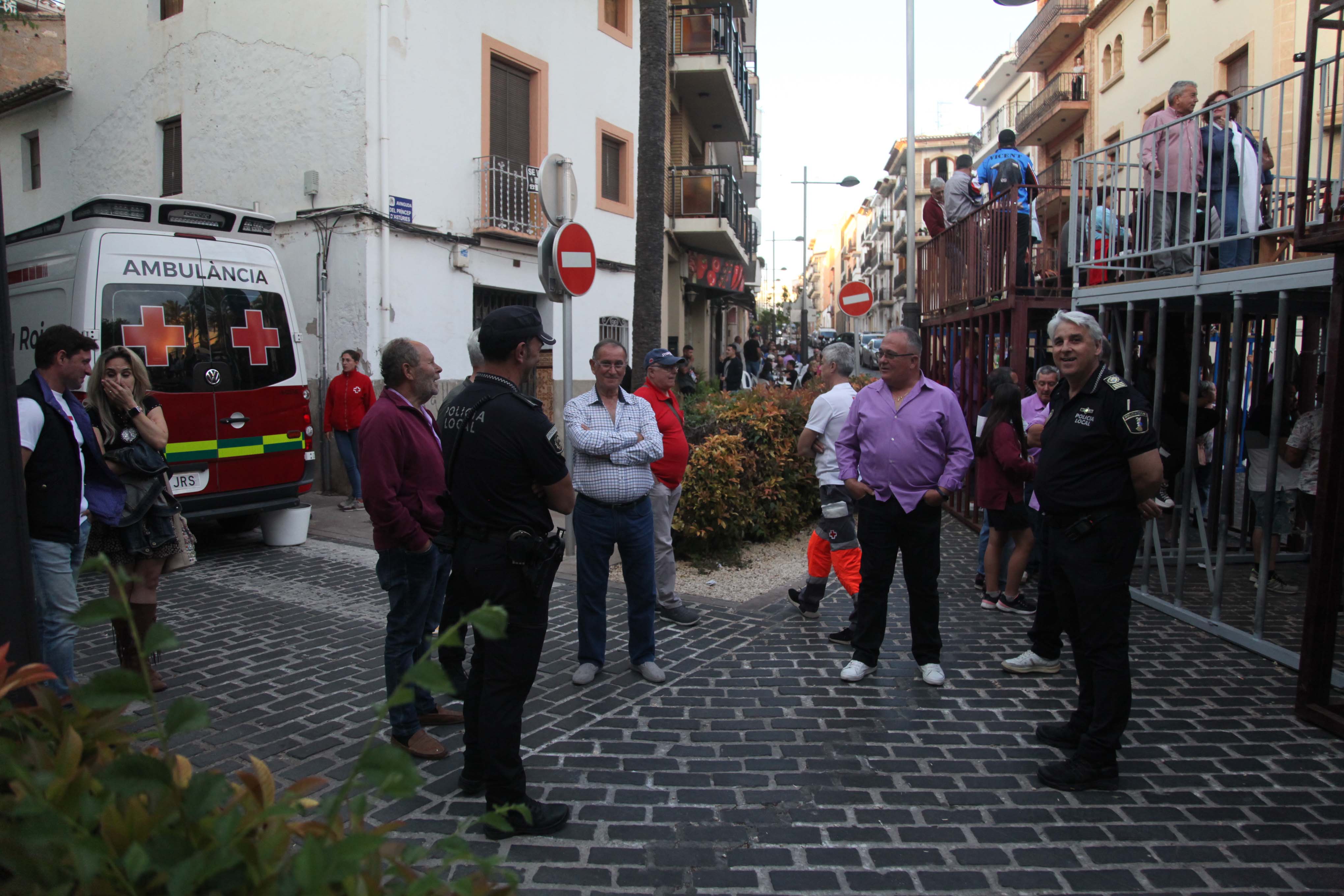 Xàbia celebra sus bous al carrer