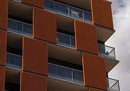 Bloque de viviendas.