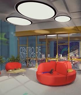 Imagen secundaria 2 - Comienzan las obras del Centro de Inteligencia del Agua en el antiguo parque de bomberos de Séneca