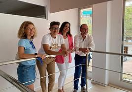 Visita al primer coworking de El Campello.