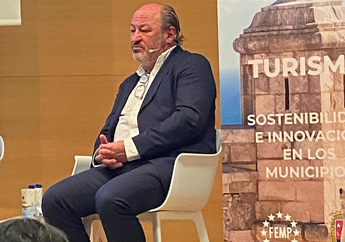 Luis Castillo, el pasado marzo, en una intervención como presidente de APHA