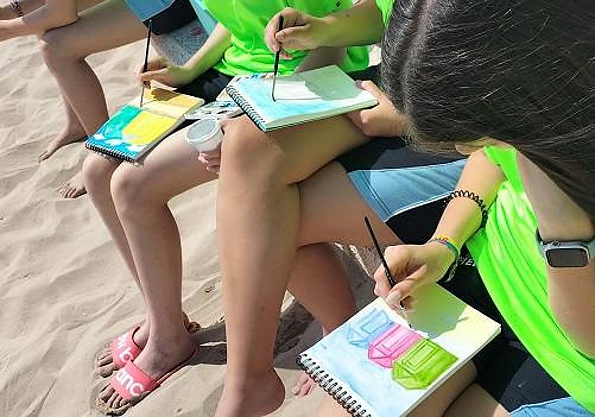 Deporte y arte contra el cáncer en Elian's British School