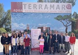 Miembros del Centro de Inteligencia Digital de la UA y de APSA.