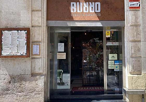 El restaurante Burro Canglia de Alicante.