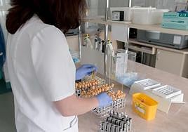 Imagen de archivo de un laboratorio.