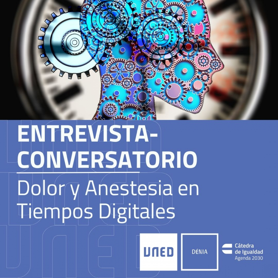 Imagen del cartel de la charla.