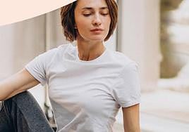 Cartel de las jornadas de fibromialgia en el Hospital de Dénia.