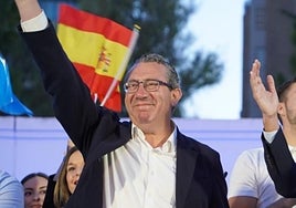 Toni Pérez durante un reciente acto de campaña