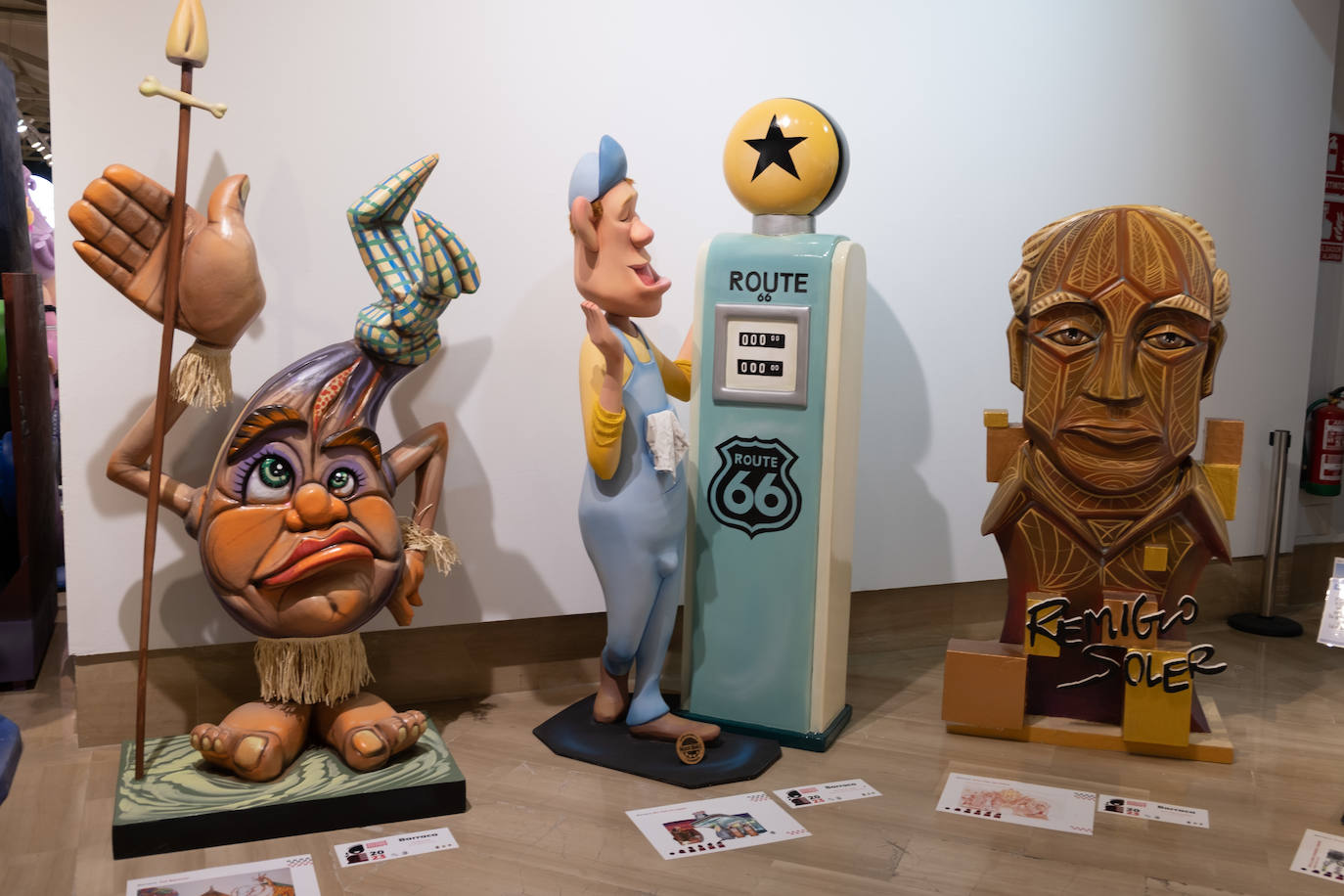 Así es la exposición del ninot de las Hogueras de Alicante