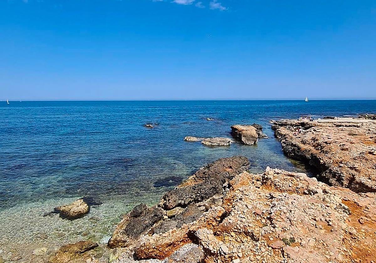 Playa de las Rotas de Dénia.