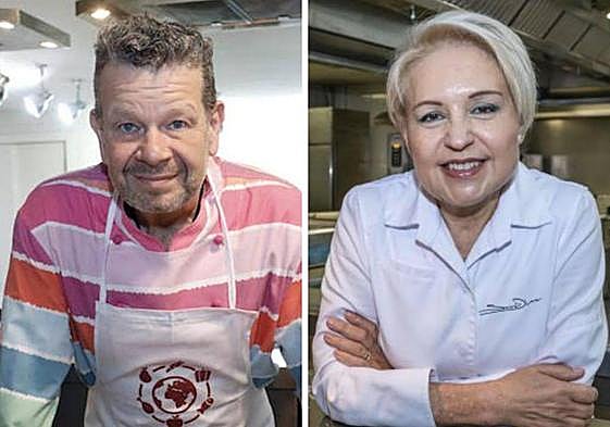 Alberto Chicote y Susi Díaz.