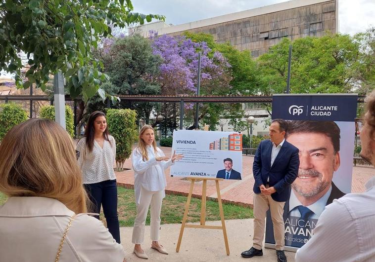 El PP de Alicante promete hasta 150 nuevas viviendas para jóvenes