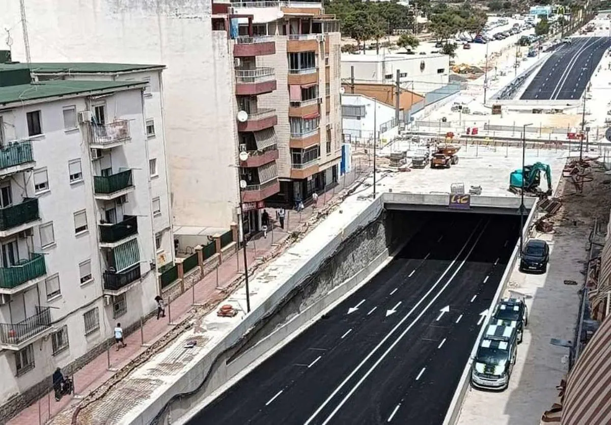 Imagen de la avenida Beniardá este sábado