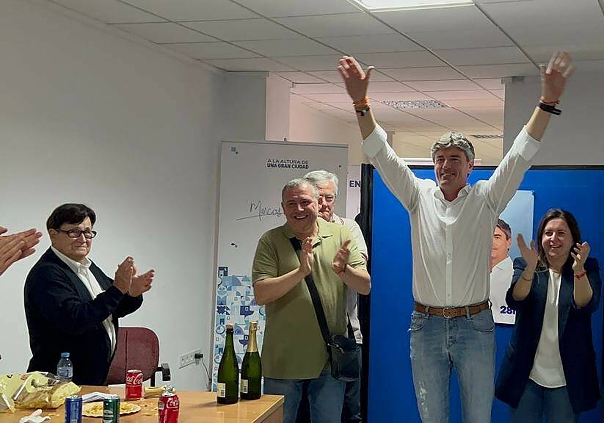 Marcos Zaragoza celebra su triunfo en La Vila Joiosa