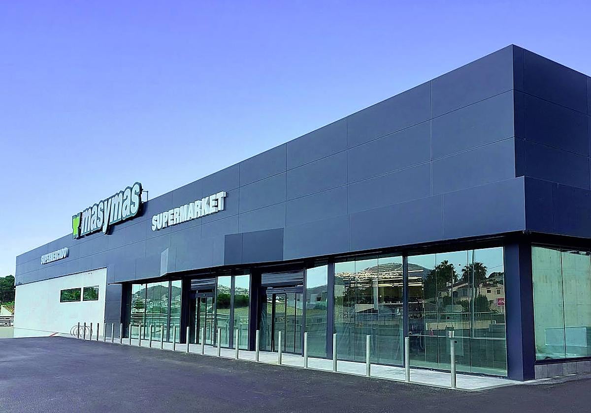 Nuevo supermercado de la cadena Masymas en Moraira