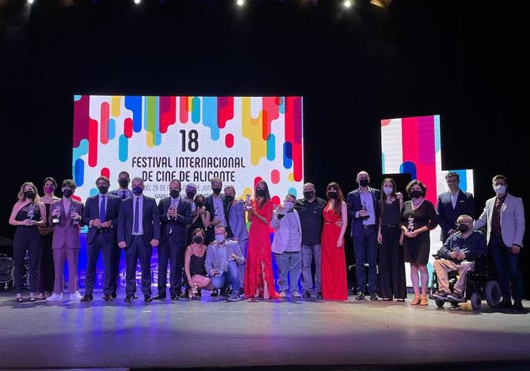 Celebración de la 18 edición del Festival de Cine de Alicante.