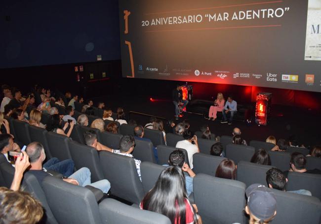 Encuentro con Amenábar en Alicante.