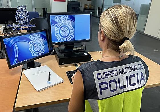 Investigadora de la Policía Nacional.