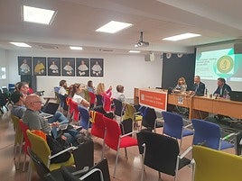 Instantes de la reunión del proyecto europeo VM3.0 que ha comenzado hoy en la UA.