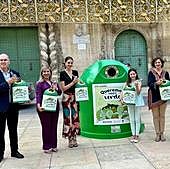 El reto sostenible de las Hogueras de Alicante: reciclar 400 kilos de vidrio al día