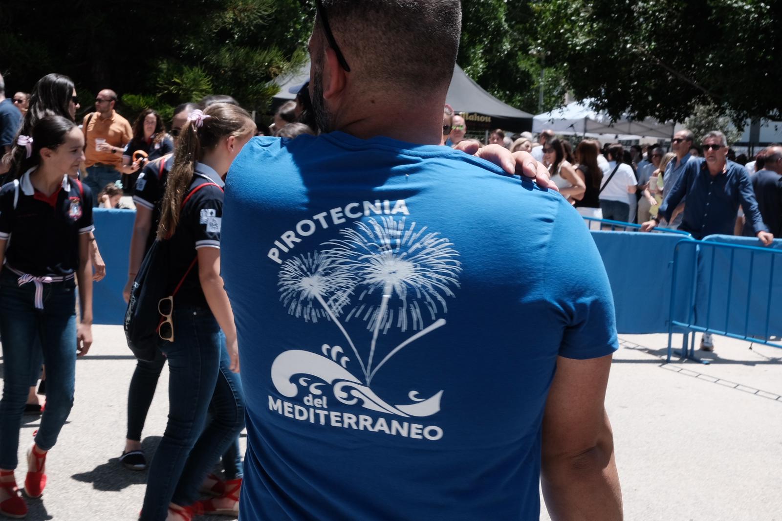 100 kilos de pólvora en la octava mascletà de las Hogueras de Alicante