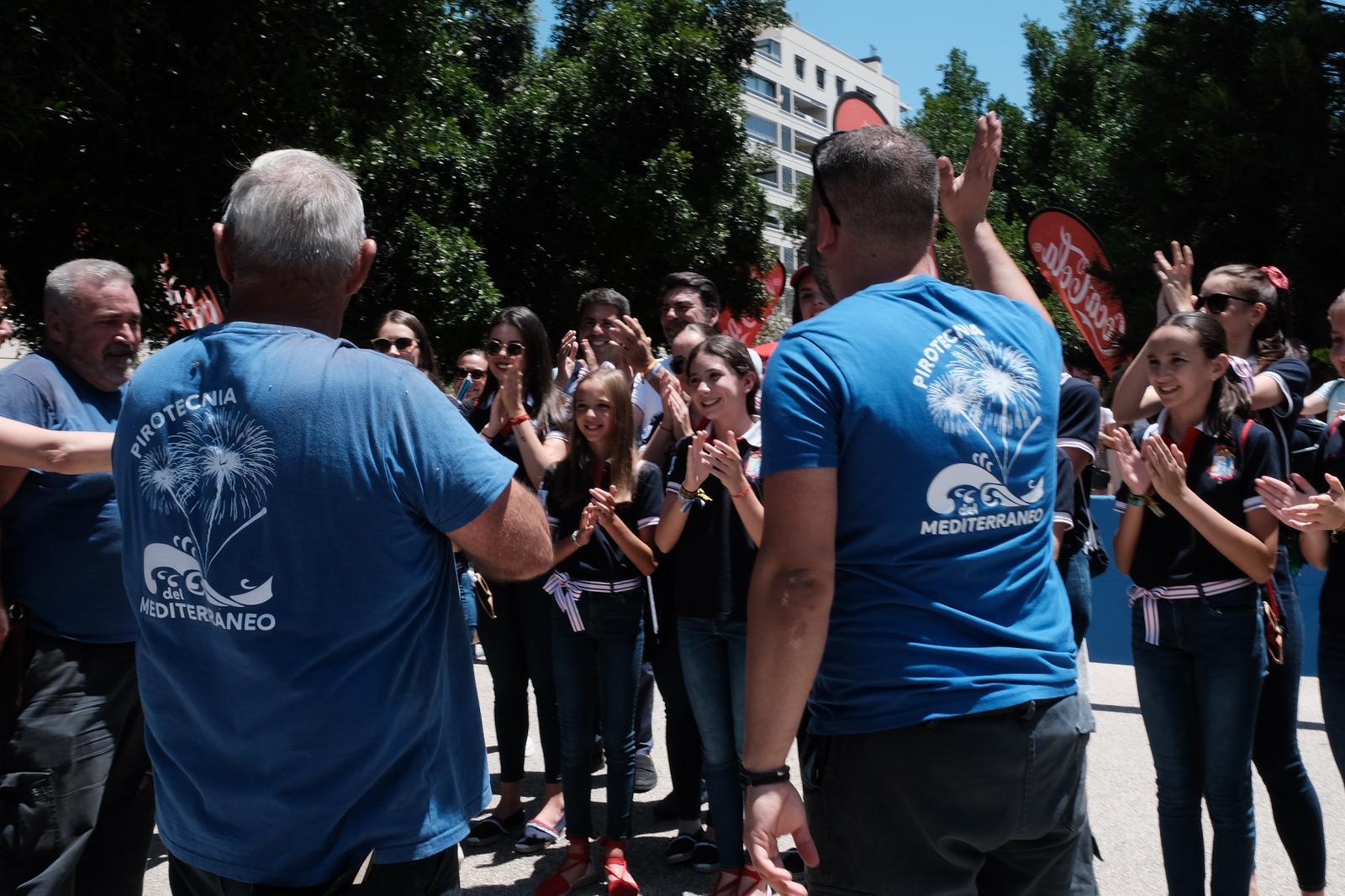 100 kilos de pólvora en la octava mascletà de las Hogueras de Alicante