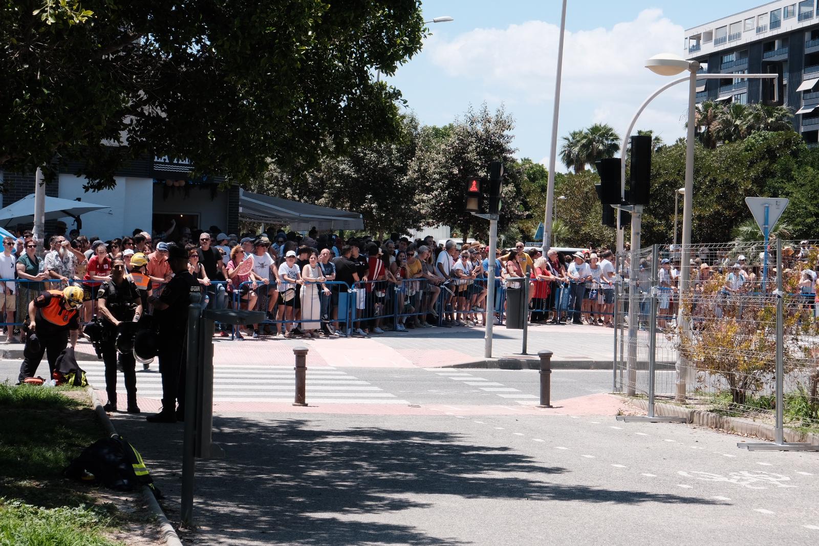 100 kilos de pólvora en la octava mascletà de las Hogueras de Alicante