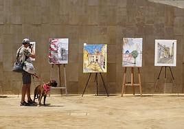 Creatividad y diversión en el Concurso de Pintura Rápida 'Ciudad de Dénia'