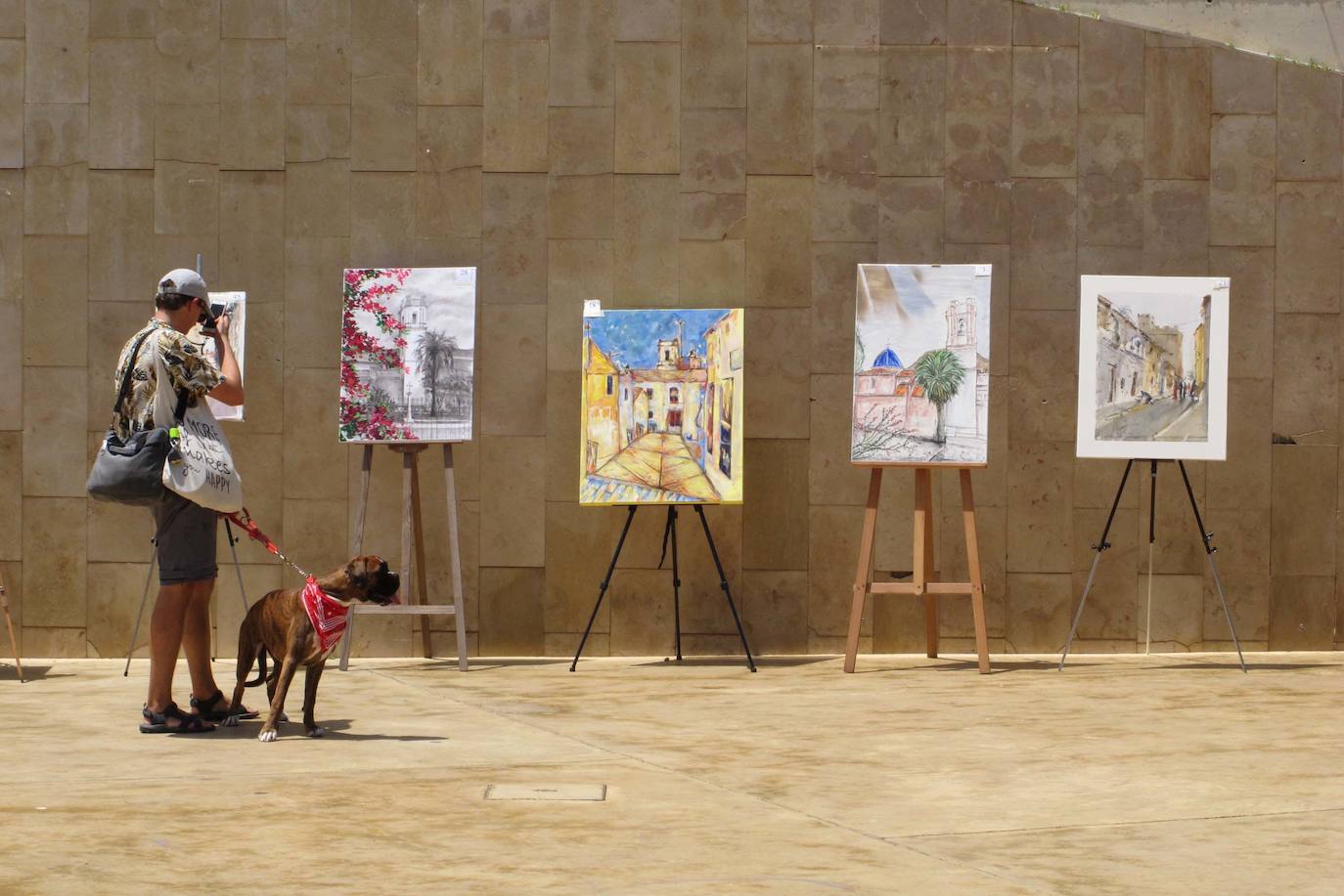 Creatividad y diversión en el Concurso de Pintura Rápida &#039;Ciudad de Dénia&#039;