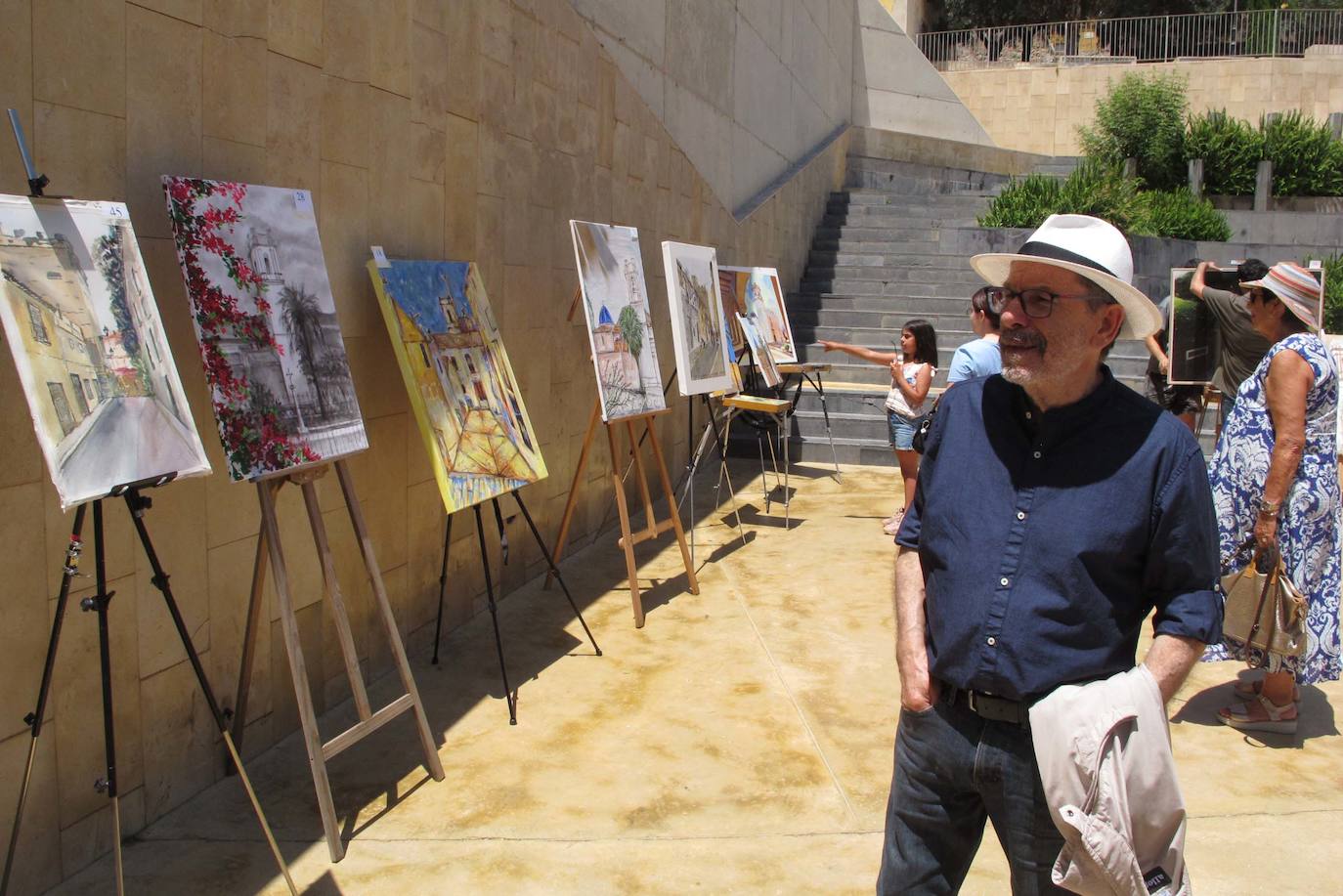 Creatividad y diversión en el Concurso de Pintura Rápida &#039;Ciudad de Dénia&#039;