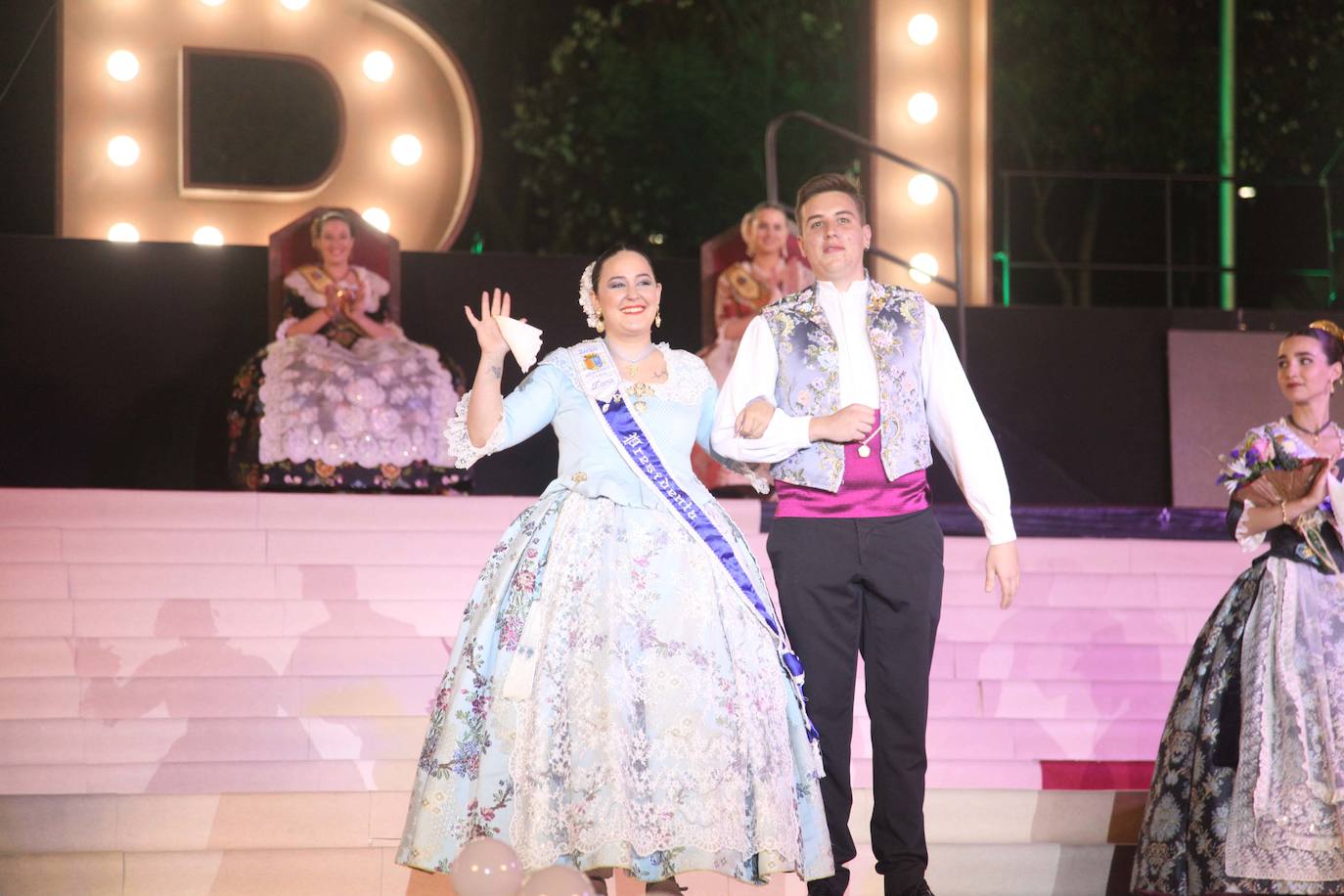 Protagonismo para Arantxa Pons y la Quintà 2023 en la proclamación de Fogueres Xàbia