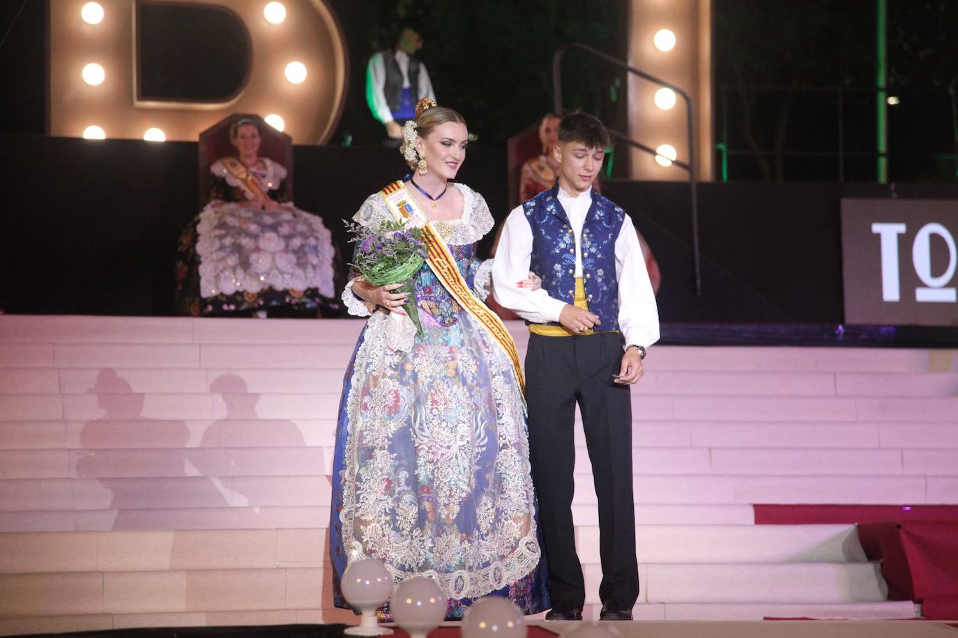 Protagonismo para Arantxa Pons y la Quintà 2023 en la proclamación de Fogueres Xàbia